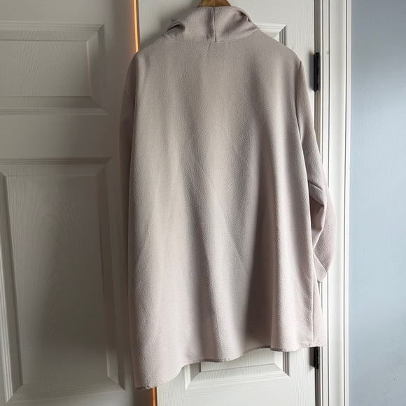 Bobeau Light Tan Open Front Cardigan - Picture 5 of 5